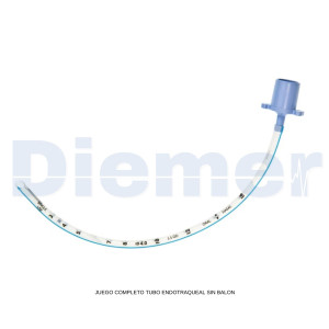 Tubo Endotraqueal con O sin Balon sin Balon Nº 2.5 Caja 10 Unids